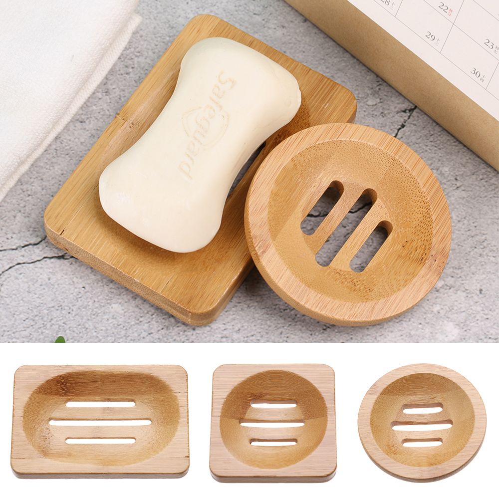 Bamboo Cutlery - Портативный деревянный поднос для мыла, сушилка