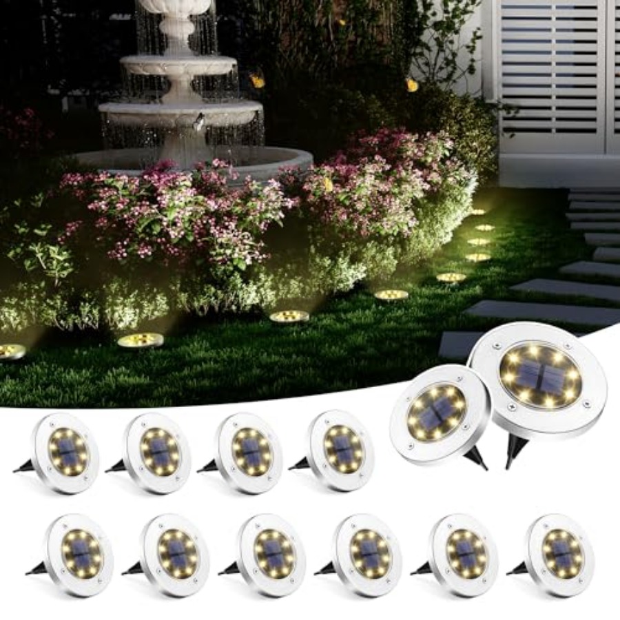 Solar Garden Light - Солнечные садовые светильники, уличные водонепроницаемые светильники