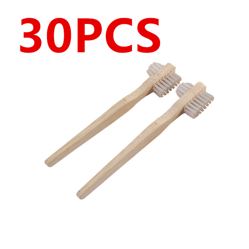 Bamboo Toothbrush - 30 шт. бамбуковых щеток для чистки