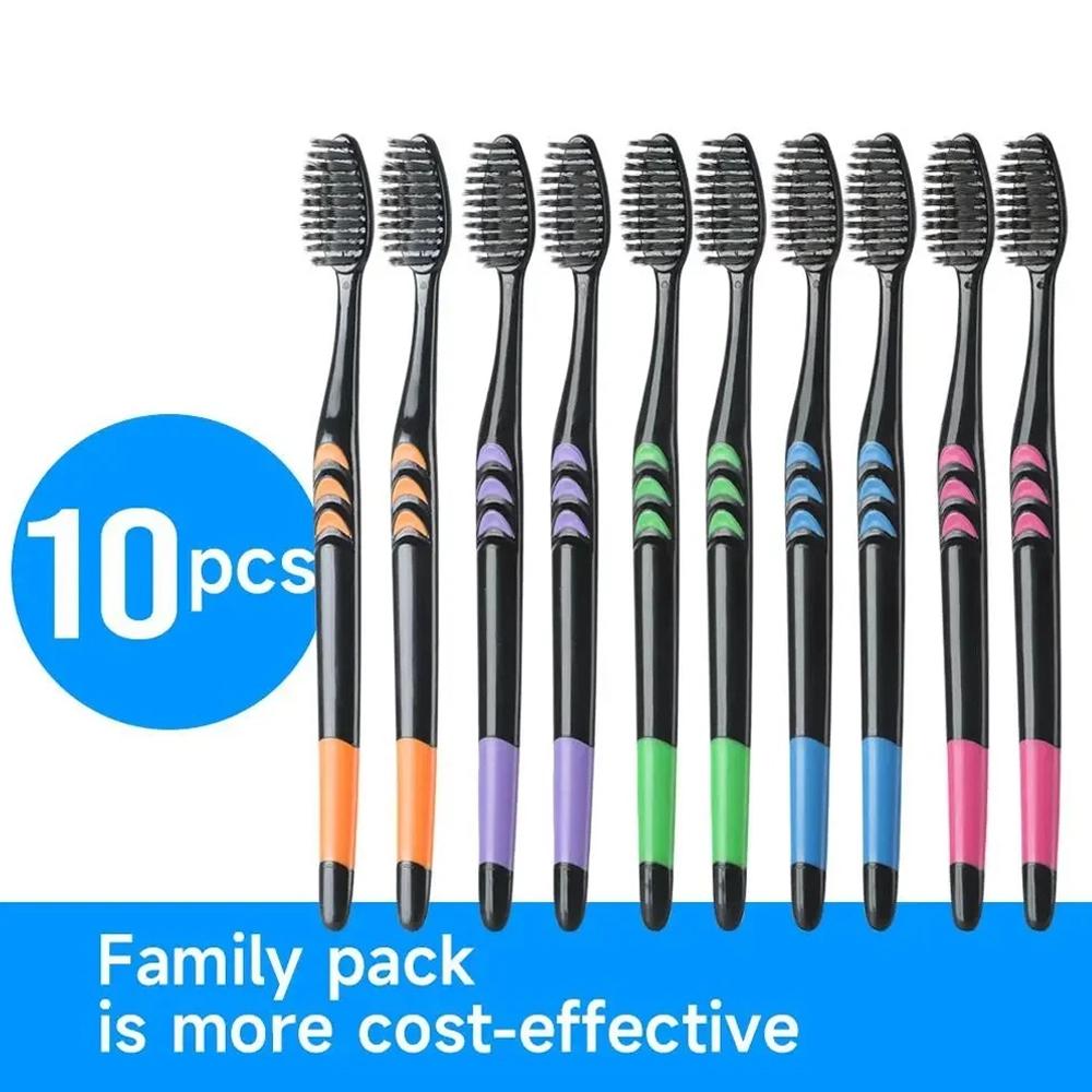 Набор из 10 зубных щеток с бам – обзор и цена Bamboo Toothbrush