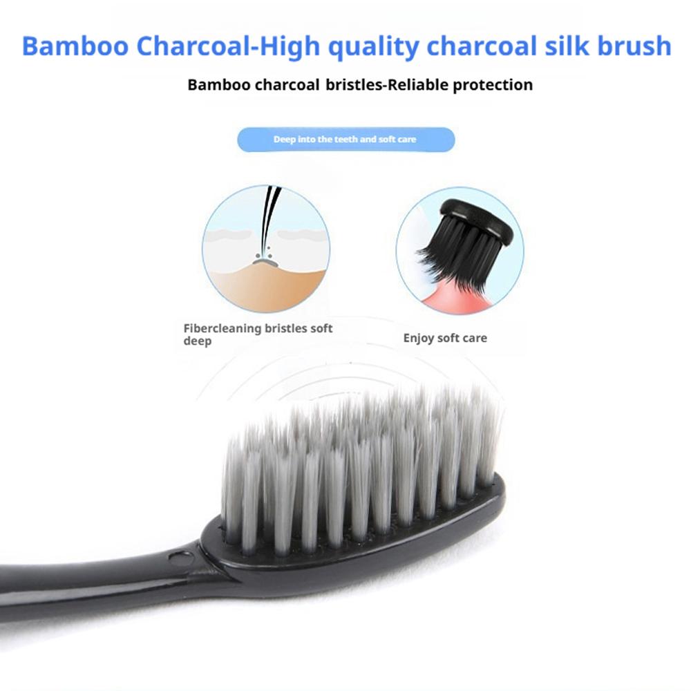 Набор из 10 зубных щеток с бам – обзор и цена Bamboo Toothbrush