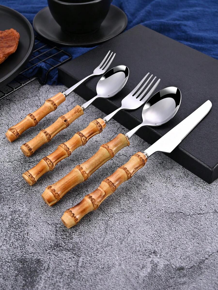 Набор столовых приборов из нер – обзор и цена Bamboo Cutlery