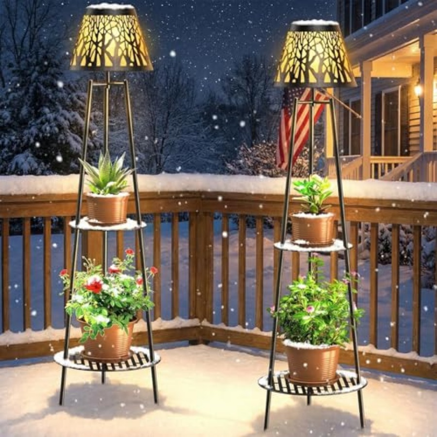 Комплект из 2 уличных солнечны – обзор и цена Solar Garden Light